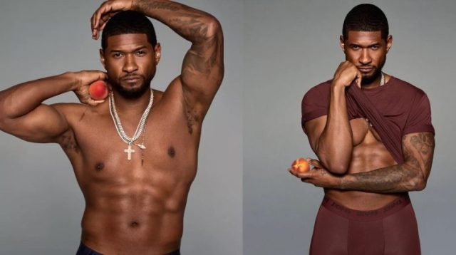 Usher’s Charismatic Presence in SKIMS’ Latest Men’s Underwear Campaign